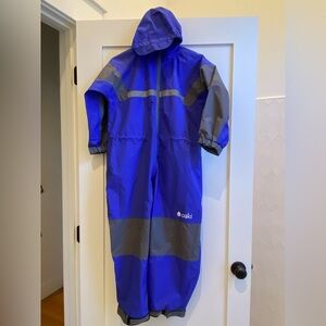 Oaki Kids Blue and Gray Rain Suit